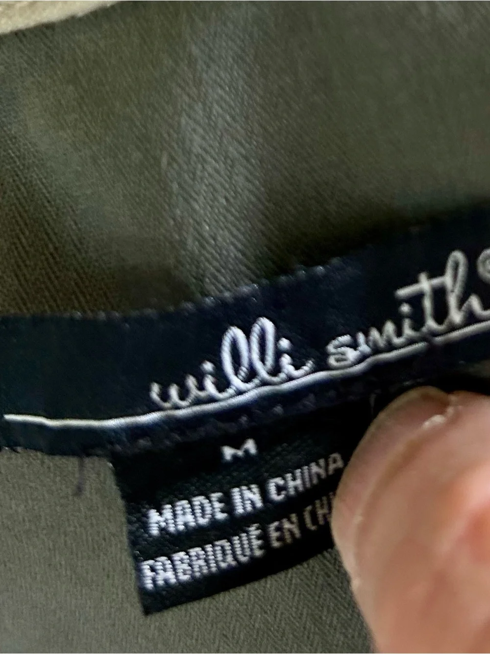Willi Smith Beige Utility Jacket Medium - Picture 8 of 9